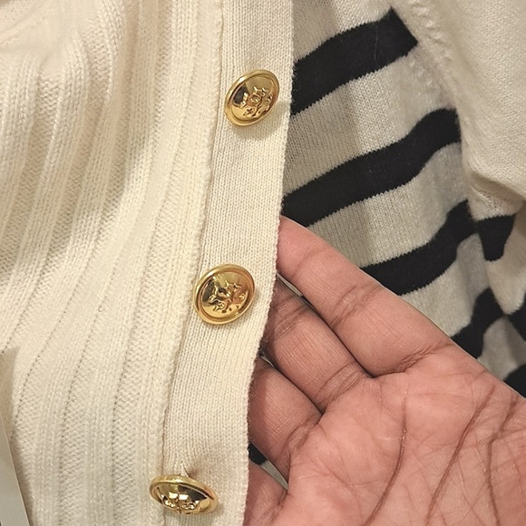 Tory Burch Sandra Cashmere Sweater  NWTs - Picture 9 of 12